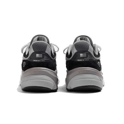 New Balance Women's Made in USA 990v6 Black with White W990BK6 - Hemen Kargoda