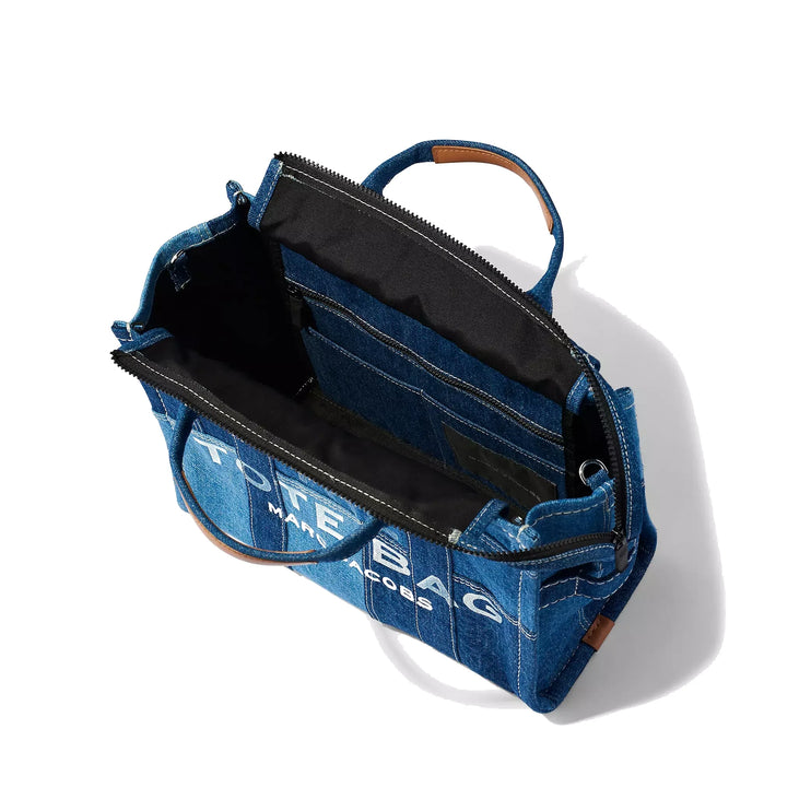 Marc Jacobs Women's The Denim Medium Tote Bag Blue - Hemen Kargoda