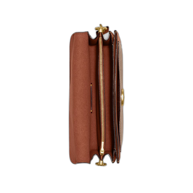 Coach Women's Tabby Shoulder Bag 26 In Signature Canvas Brass/Tan Caramel - Hemen Kargoda