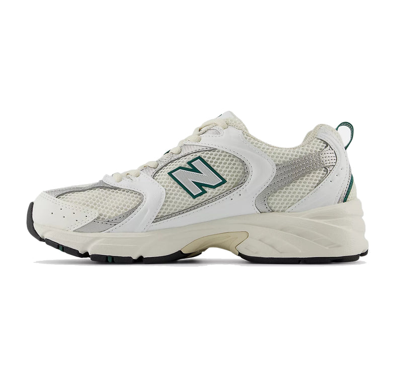 New Balance 530 Sea Salt with White and Marsh Green MR530SX  Hemen Kargoda