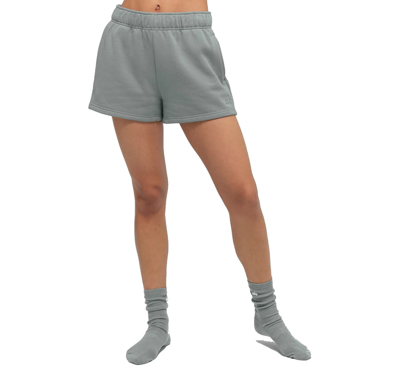 alo Women's Accolade Short Lunar Grey