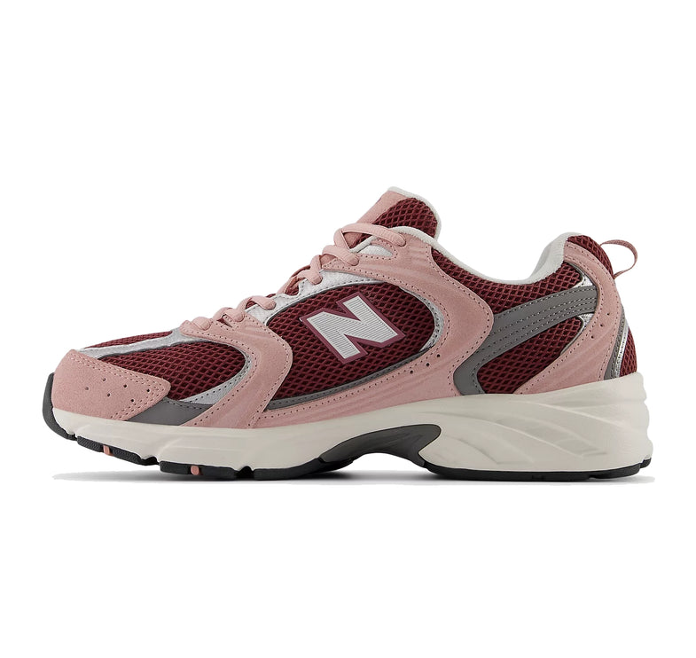 New Balance 530 Pink Moon with Washed Burgundy and Harbor Grey MR530PG - Hemen Kargoda