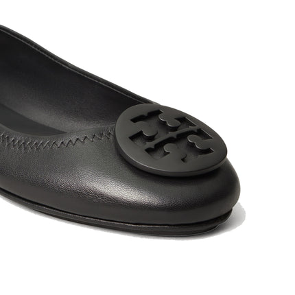 Tory Burch Women's Minnie Travel Ballet Perfect Black - Hemen Kargoda