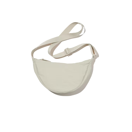 Uniqlo Unisex Round Mini Shoulder Bag 30 Natural - Hemen Kargoda