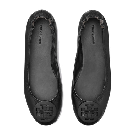 Tory Burch Women's Minnie Travel Ballet Perfect Black - Hemen Kargoda