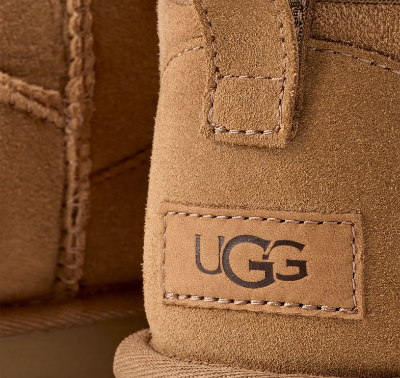 UGG Women's Classic Ultra Mini Boots Chestnut - Hemen Kargoda