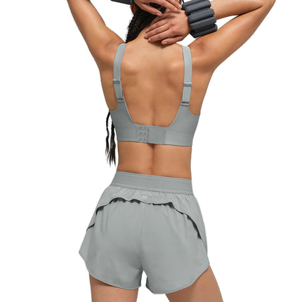 alo Women's Match Point Short Lunar Grey