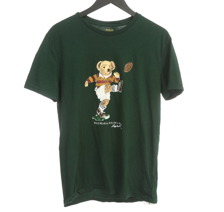 Polo Ralph Lauren Men's Polo Bear Tee Green- Hemen Kargoda