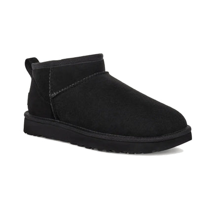 UGG Women's Classic Ultra Mini Boots Black - Hemen Kargoda