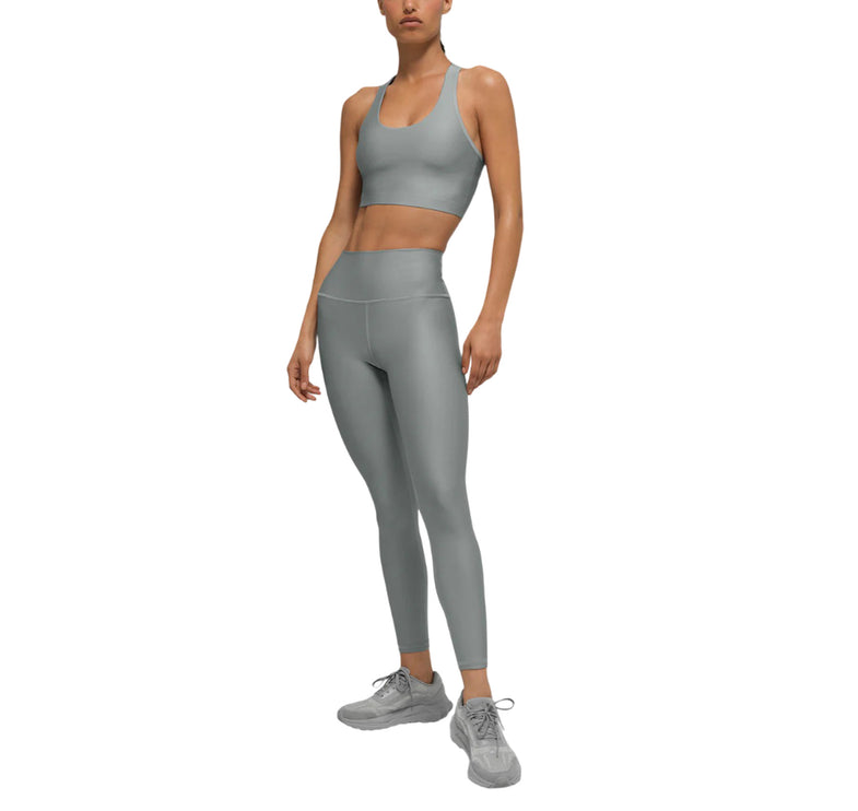 alo Women's 7/8 High-Waist Airlift Legging 24.5" Lunar Grey