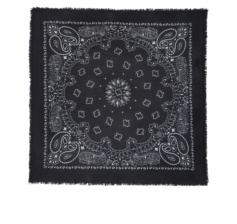 KUJTEN Women's Bandana Hachiko Black