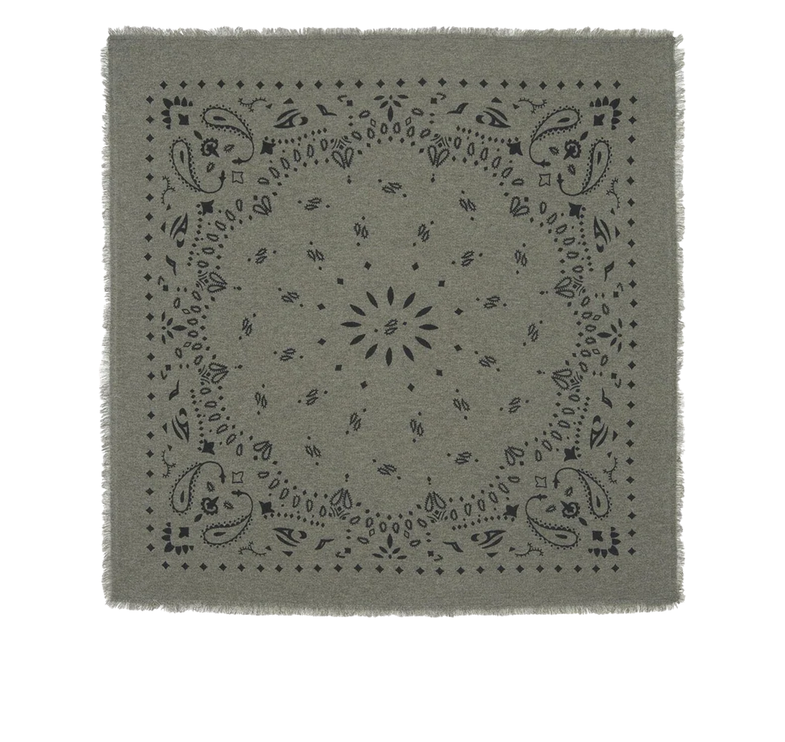 KUJTEN Women's Bandana Hachiko Marl Khaki