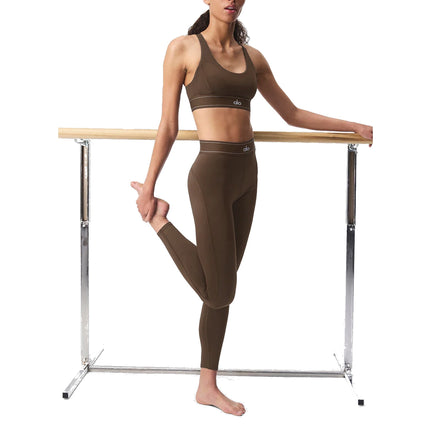 alo Women's Airlift High-Waist Suit Up Legging Espresso