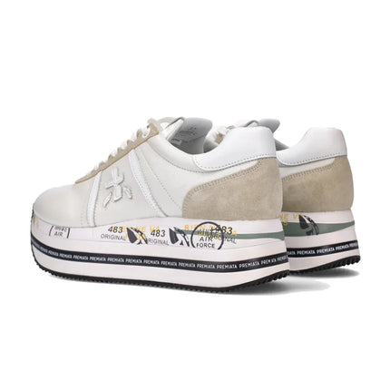 Premiata Women's Beth Sneakers White 5603 - Hemen Kargoda