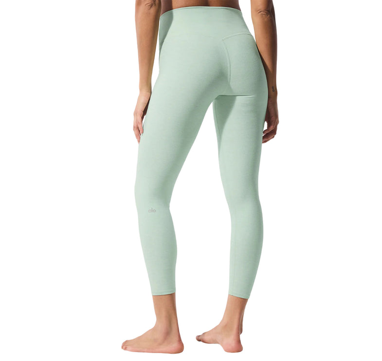 alo Women's Alosoft High-Waist 7/8 Highlight Legging Spearmint Heather