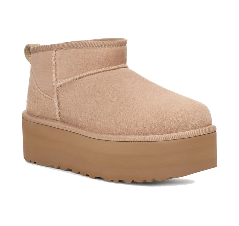 UGG Women's Classic Ultra Mini Platform Sand - Hemen Kargoda