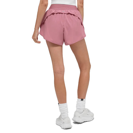 alo Women's Match Point Short Pink Wild Rose