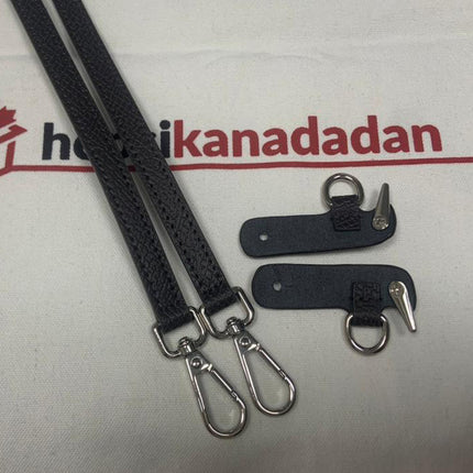 Longchamp Pouch Modeliyle Uyumlu Deri Askı Seti Mocha - Hemen Kargoda