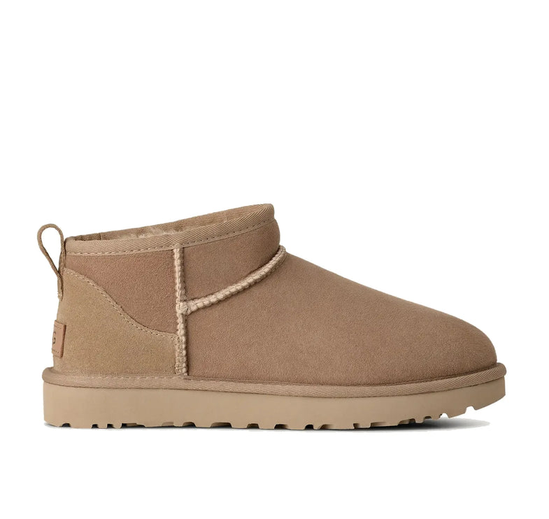 UGG Women's Classic Ultra Mini Boots Sand - Hemen Kargoda
