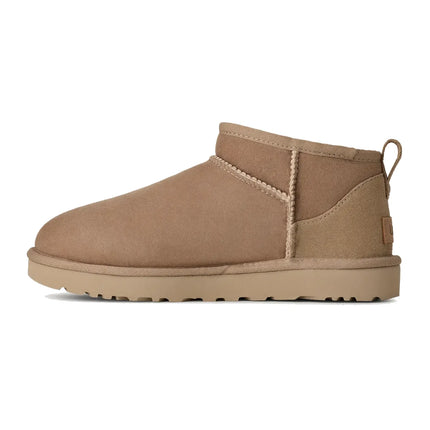 UGG Women's Classic Ultra Mini Boots Sand - Hemen Kargoda