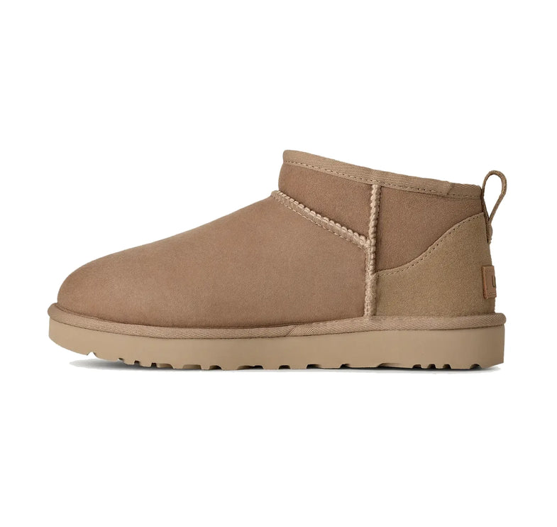 UGG Women's Classic Ultra Mini Boots Sand - Hemen Kargoda