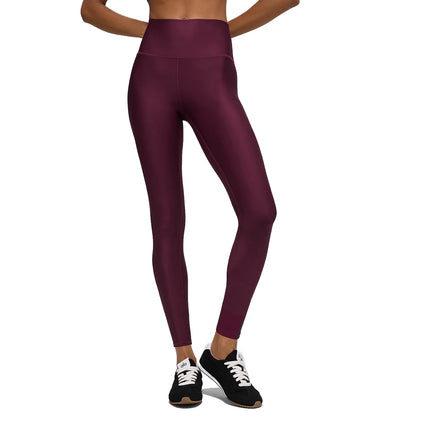 alo Women's 7/8 High-Waist Airlift Legging 24.5" Burgundy