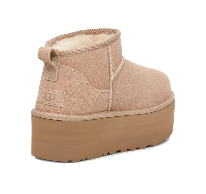 UGG Women's Classic Ultra Mini Platform Sand - Hemen Kargoda