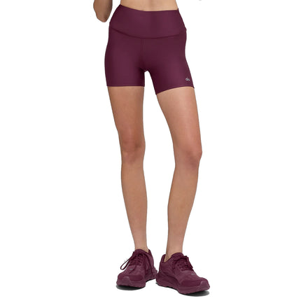 alo Women's 5" Airlift Energy Short Burgundy
