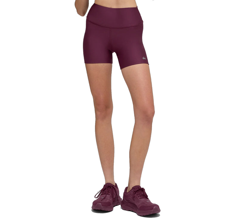 alo Women's 5" Airlift Energy Short Burgundy