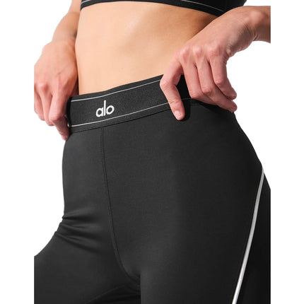 alo Women's Airlift High-Waist Suit Up Legging Black/White