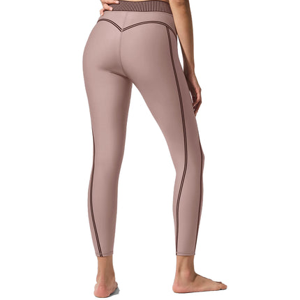 alo Women's Airlift High-Waist 7/8 Line Up Legging Taupe