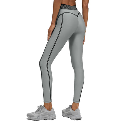 alo Women's Airlift High-Waist 7/8 Line Up Legging 24.5" Lunar Grey