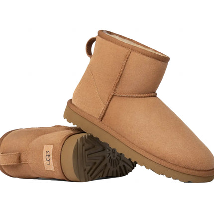 UGG Women's Classic Mini II Boot Chestnut - Hemen Kargoda