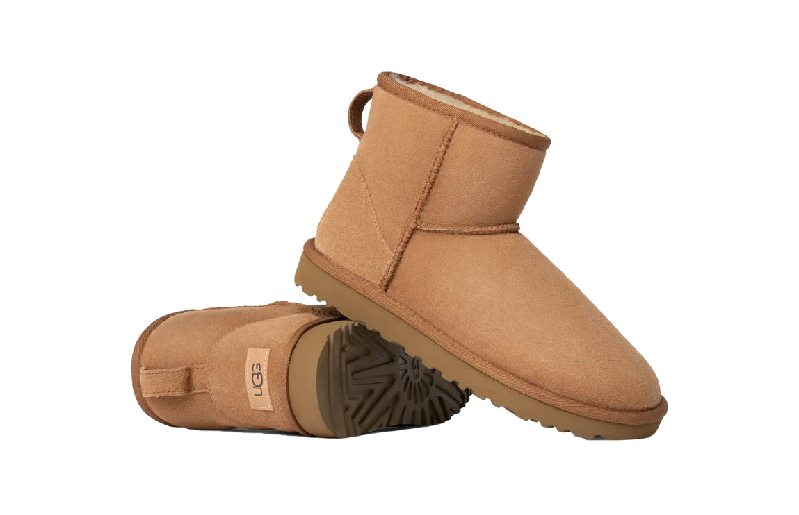 UGG Women's Classic Mini II Boot Chestnut - Hemen Kargoda