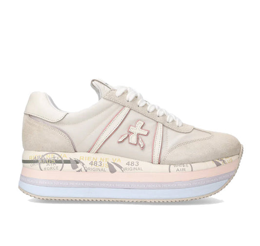 Premiata Women's Beth Sneakers Beige 6234 - Hemen Kargoda