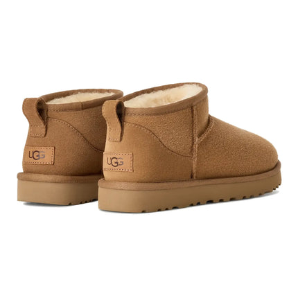 UGG Women's Classic Ultra Mini Boots Chestnut - Hemen Kargoda