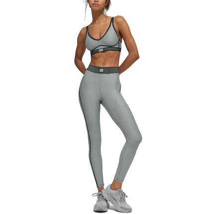 alo Women's Airlift High-Waist 7/8 Line Up Legging 24.5" Lunar Grey