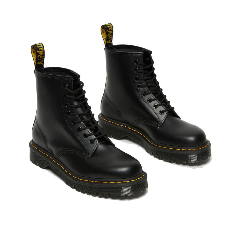 Dr. Martens Unisex 1460 Bex Smooth Leather Platform Boots Black - Hemen Kargoda