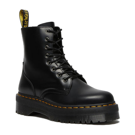 Dr. Martens Unisex Jadon Smooth Leather Platform Boots Black - Hemen Kargoda