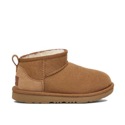 UGG Big Kid's Classic Ultra Mini Chestnut - Hemen Kargoda