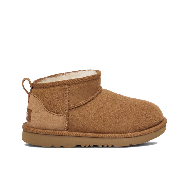 UGG Big Kid's Classic Ultra Mini Chestnut - Hemen Kargoda