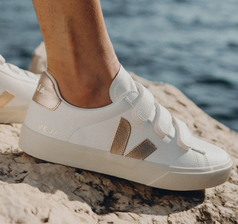 Veja Women's Recife Chromefree White/Platine - Hemen Kargoda