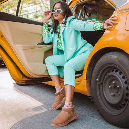 UGG Women's Classic Ultra Mini Chestnut - Hemen Kargoda