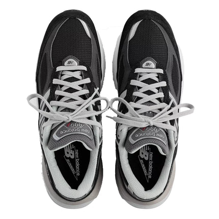New Balance Women's Made in USA 990v6 Black with White W990BK6 - Hemen Kargoda