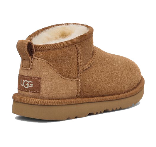 UGG Big Kid's Classic Ultra Mini Chestnut - Hemen Kargoda