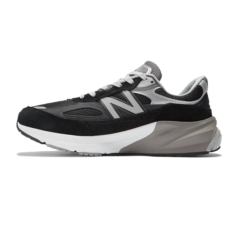 New Balance Women's Made in USA 990v6 Black with White W990BK6 - Hemen Kargoda