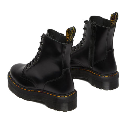 Dr. Martens Unisex Jadon Smooth Leather Platform Boots Black - Hemen Kargoda